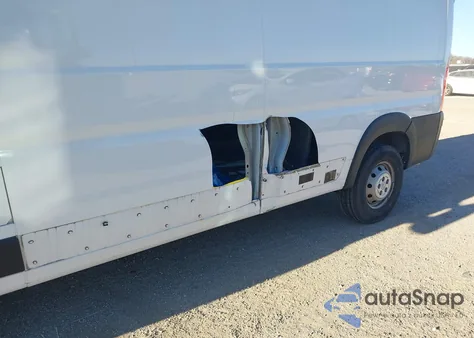 2023 Ram Promaster 2500 High Roof 159 Wb from USA, damaged, VIN 3C6LRVDGXPE603778